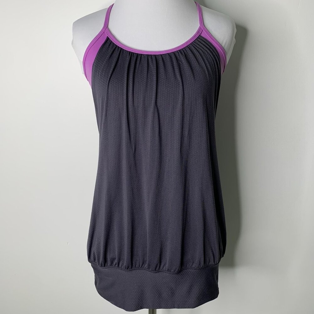 Lululemon Women's Purple Gray Tank Top Size 4